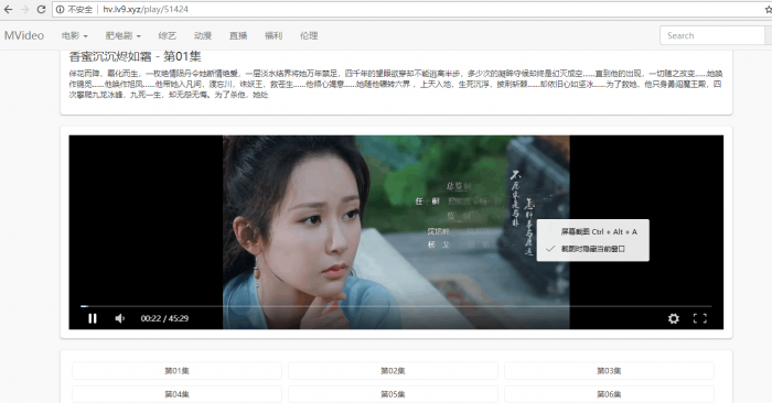 MVideo影视自动采集系统全开源插图2