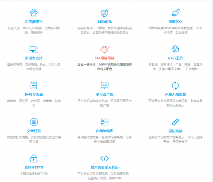 WordPress主题 大前端 阿里百秀 XIU主题 小清新CMS高级主题[更新v6.0]插图1
