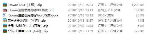 wordpress主题 iDowns V1.8.4 最新版 带会员管理 卡密插件-榆桦源码网