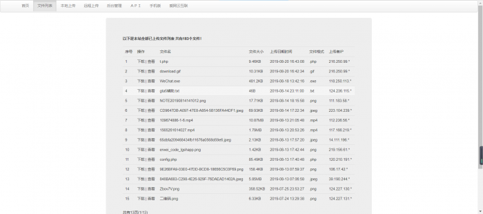 最新爱网云外链网盘v4.0网站源码-榆桦源码网