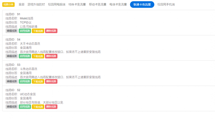 最近很火的斗鱼大王卡动态线路免流系统搭建教程联通电信必免插图1