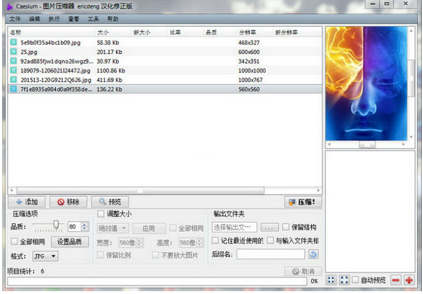 图片大小压缩软件(Caesium)1.7.0 绿色中文版-榆桦源码网