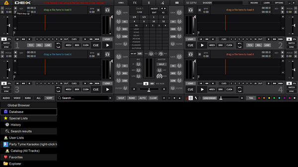 PCDJ DEX(DJ混音软件)v3.11.0.2 中文版下载-榆桦源码网