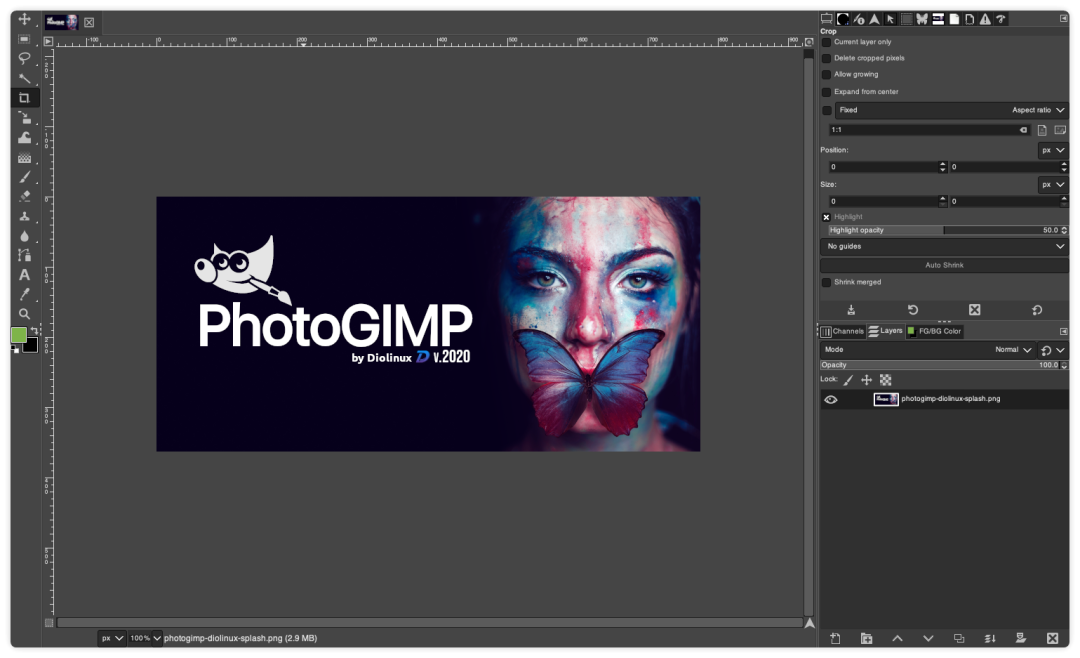 D1831-PhotoGIMP:让GIMP拥有类似PhotoShop的界面和快捷键插图 D1831-PhotoGIMP:让GIMP拥有类似PhotoShop的界面和快捷键插图