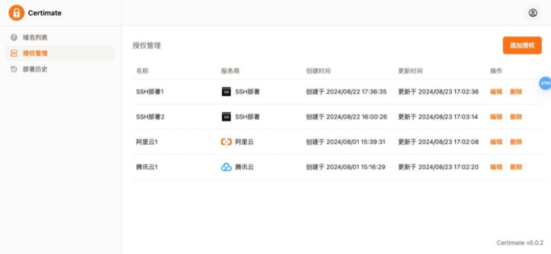 D1921-Certimate:开源的SSL证书管理工具,自动续期与私有部署保障数据安全插图 D1921-Certimate:开源的SSL证书管理工具,自动续期与私有部署保障数据安全插图