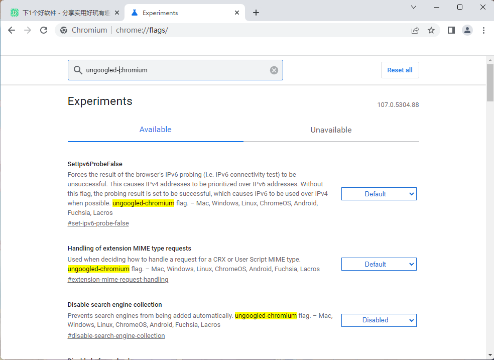 20221112-5 D1977-纯净快速、占用内存低的 Chromium 浏览器:Ungoogle Chromium插图4
